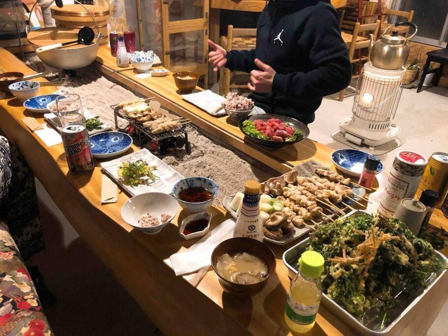 ゲストハウス+カフェわ　１日１組限定！ 築１００年の農家の古民家で宿泊体験、薪でお風呂沸かせます。焚き火もできます。 Kannami Exterior photo